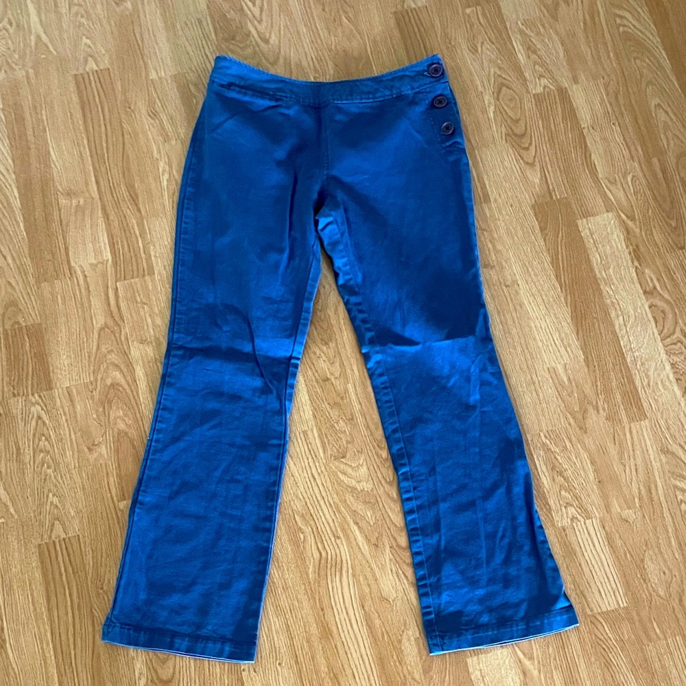 Vintage esprit sailor cotton pants size 12/8